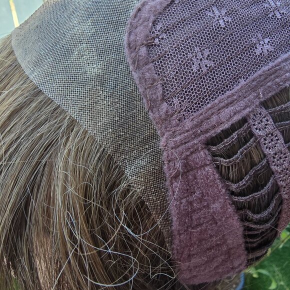 GRANADA Wig, Belle Tress, Coolest Ash Brown, Extend Lace, Mono Part, NEW, Heatok - Picture 8 of 11